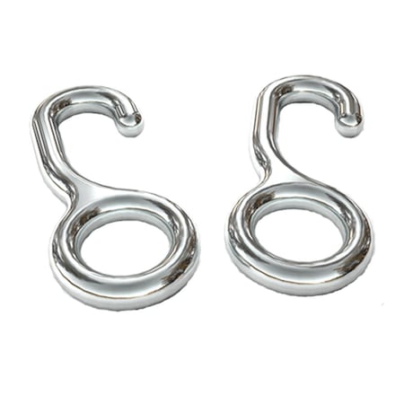 Perma-Cast Perma-Cast PH-56 0.5 In. Bronze Chrome Plated S Hook PH56